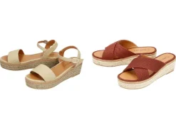 Sandalias de cuña para mujer