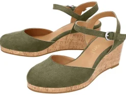 Sandalias de cuña para mujer
