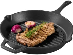Sartén de hierro fundido / Sartén grill de hierro fundido