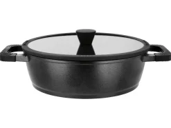 Sartén de servicio de aluminio fundido, Ø 28 cm.