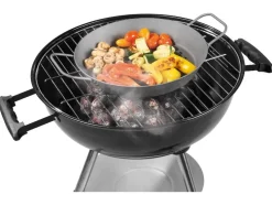 Ø 32 Sartén grill de hierro / Ø 28,5 Sartén grill de hierro con fondo perforado / Ø 20 Sartén grill de hierro con tabla de servir.