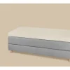 Sábana bajera ajustable bi-elástica para somier tapizado, 90-100 x 200 cm, altura de puente hasta 10 cm.