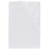 Sábana bajera ajustable bi-elástica para somier boxspring, 180-200 x 200 cm, altura de puente hasta 10 cm.