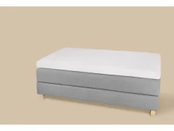 Sábana bajera ajustable bi-elástica para somier tapizado, 140-160 x 200 cm, altura de somier hasta 10 cm.