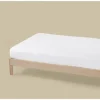 Sábana bajera ajustable de franela fina