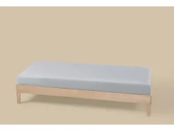 Sábana bajera ajustable de microfibra 90-100 x 200 cm