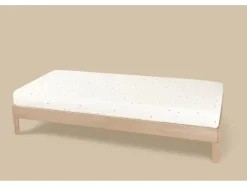 Sábana bajera de punto jersey, 90-100 x 200 cm.