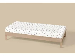 Sábana bajera de punto jersey, 90-100 x 200 cm.