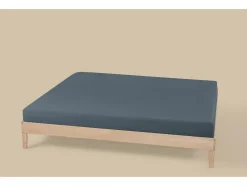 Sábana bajera de punto jersey, 180-200 x 200 cm.