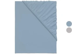 Sábana bajera de punto jersey, 140-160 x 200 cm.