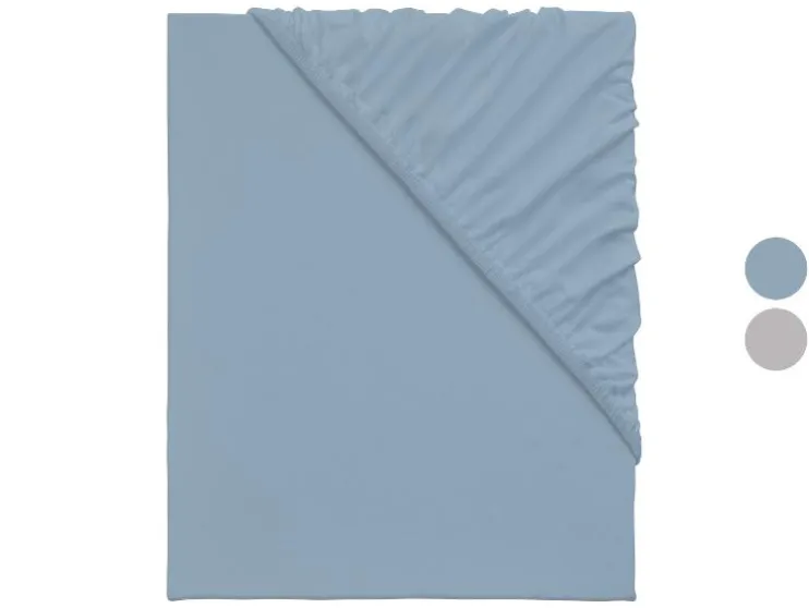 Sábana bajera de punto jersey, 140-160 x 200 cm.