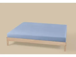 Sábana bajera de punto jersey, 180-200 x 200 cm.