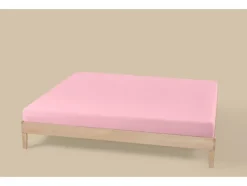Sábana bajera de punto jersey, 180-200 x 200 cm.