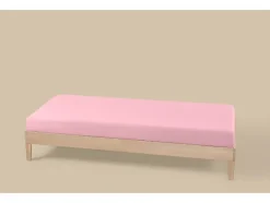 Sábana bajera de punto jersey, 90-100 x 200 cm.