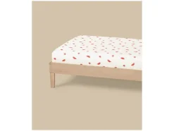 Sábana bajera de punto jersey, 90-100 x 200 cm.