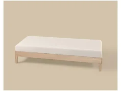 Sábana bajera de satén, 90-100 x 200 cm.