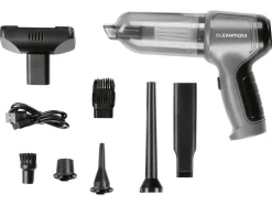 Set de aspirador de mano ciclónico a batería 7 pzas. 7,4V.