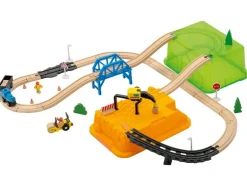 Set de caja de tren de madera