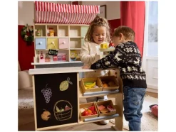 Set de caja registradora / Set de balanza / Set de cajas para alimentos / Cesta de la compra