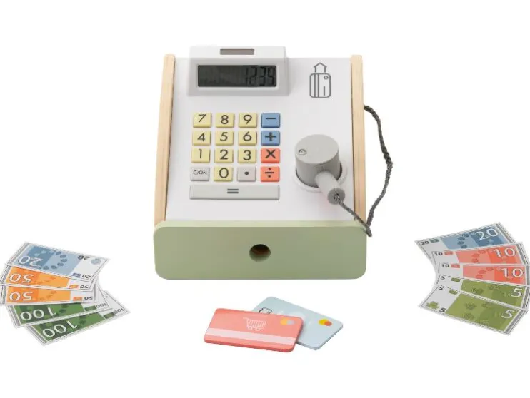 Set de caja registradora / Set de balanza / Set de cajas para alimentos / Cesta de la compra