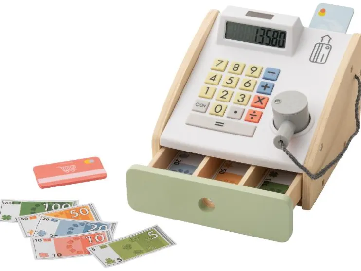 Set de caja registradora / Set de balanza / Set de cajas para alimentos / Cesta de la compra
