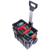 Set de carro de herramientas, System TWO Cart Plus Vario + TWO Organizer FLEX 100 Plus + QS TWO Box 100 FLEX.