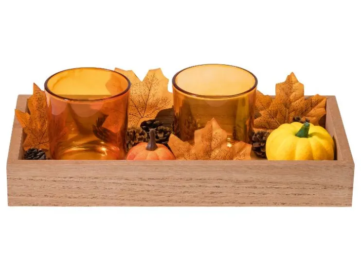 Set de decoración otoñal