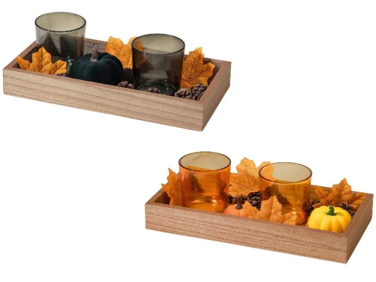 Set de decoración otoñal