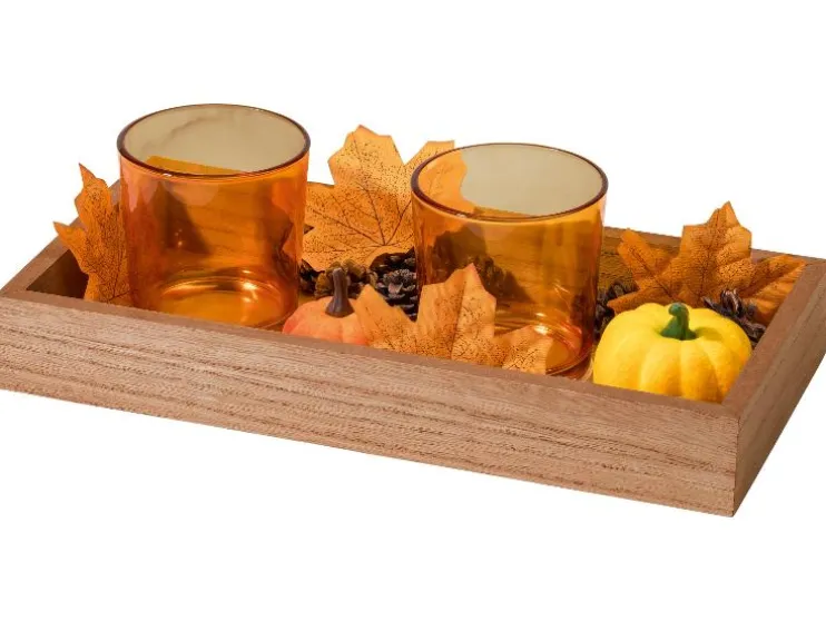 Set de decoración otoñal