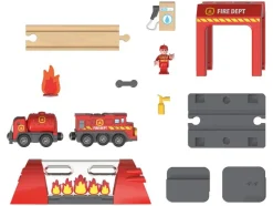 Set de Estación de Tren Interactivo / Set de Intervención de Bomberos
