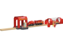 Set de Estación de Tren Interactivo / Set de Intervención de Bomberos