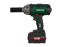 Set de inicio de atornillador de impacto a batería de 20 V »PASSK 20-Li C4«, con batería y cargador.