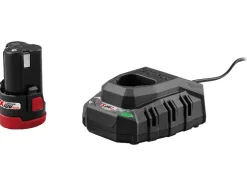 Set de inicio de minilijadora a batería de 12 V «PAMS 12 B2», con batería y cargador.