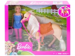 Set de juego «Muñeca y caballo»