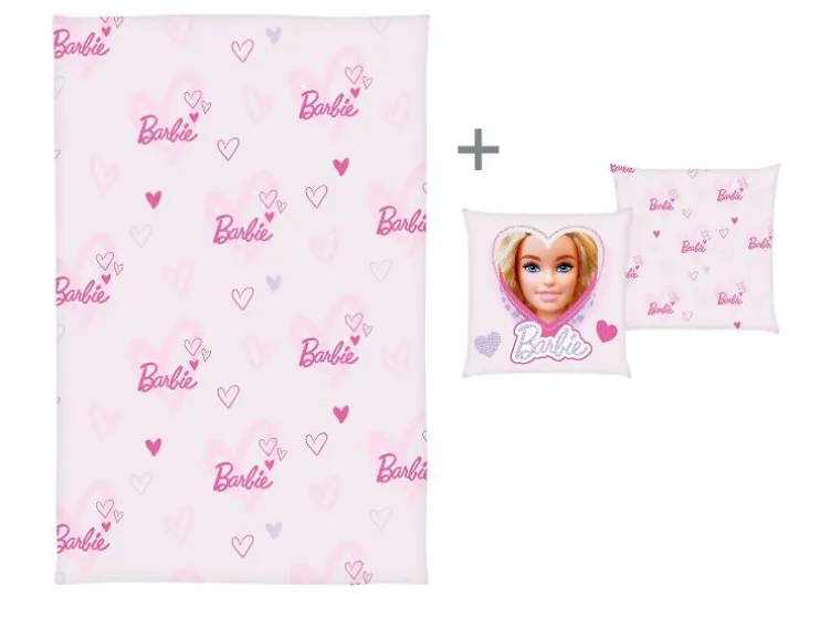 Set de manta »Barbie«, 100 x 150 cm.