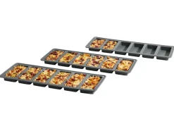 Set de moldes de silicona para barritas / Set de esterillas de horno de silicona, de 3 o 4 piezas.