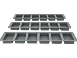 Set de moldes de silicona para barritas / Set de esterillas de horno de silicona, de 3 o 4 piezas.