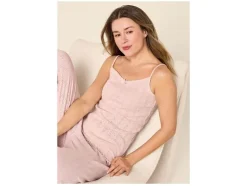 Set de pijama para mujer, 3 piezas