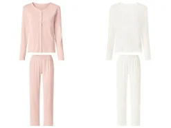 Set de pijama para mujer, 3 piezas