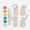 Set de pintura de figuras navideñas