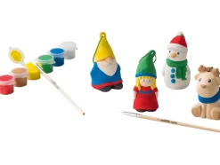 Set de pintura de figuras navideñas