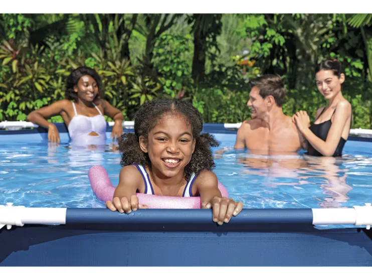 Set de piscina desmontable tubular »Steel Pro« con bomba de filtrado Ø 366 x 84 cm.