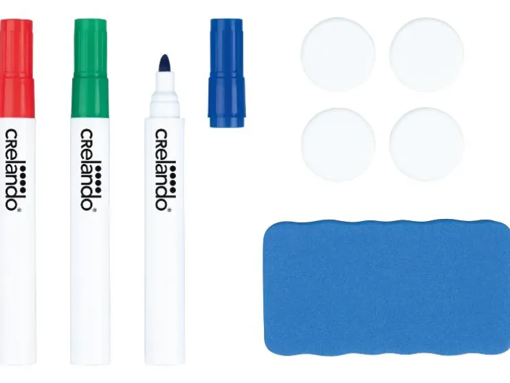 Set de pizarra blanca / Set de rotuladores para pizarra blanca.