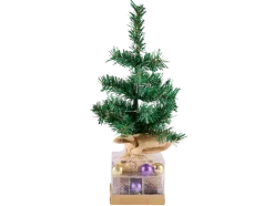 Set de árbol de Navidad LED con 32 adornos