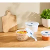 Set de recipientes para microondas
