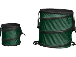 Set de 2 sacos de basura para jardín desplegables