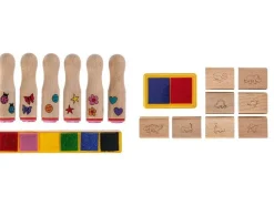 Set de sellos infantiles de estampar