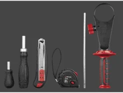 Set de taladro percutor atornillador recargable de 20 V »PSBSAP 20-Li D4«, con batería y cargador.