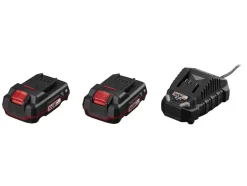 Set de taladro percutor atornillador recargable de 20 V »PSBSAP 20-Li D4«, con batería y cargador.
