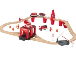 Set de tren de bomberos / Set de tren de pasajeros / Set de tren de granja, 36 piezas / 50 piezas / 49 piezas